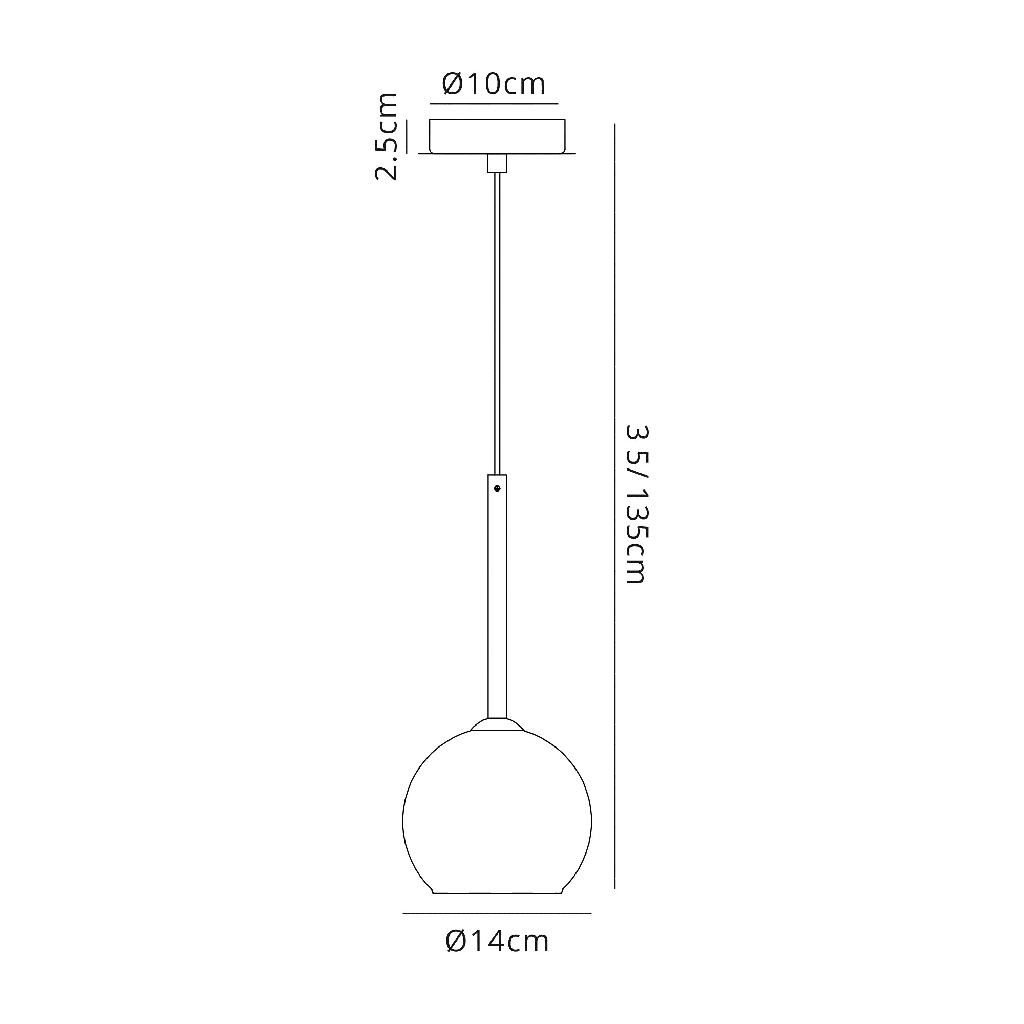 Regina Ceiling Lights Deco Single Pendant